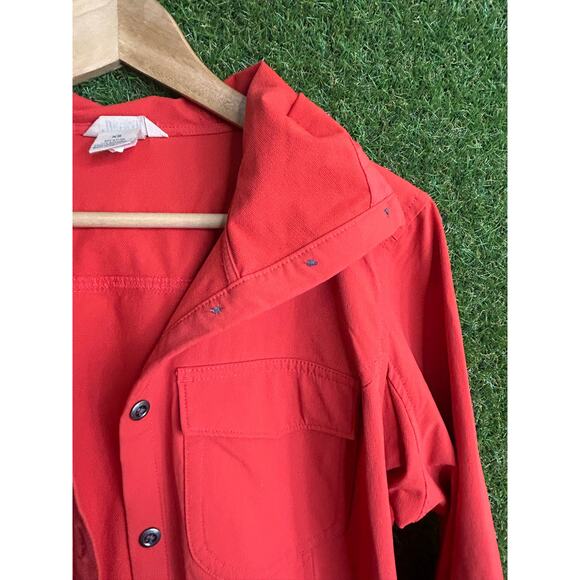 Duluth Trading Co. Flexpedition Jacket Red Weather Resistant Hooded Size XS - Picture 2 of 9